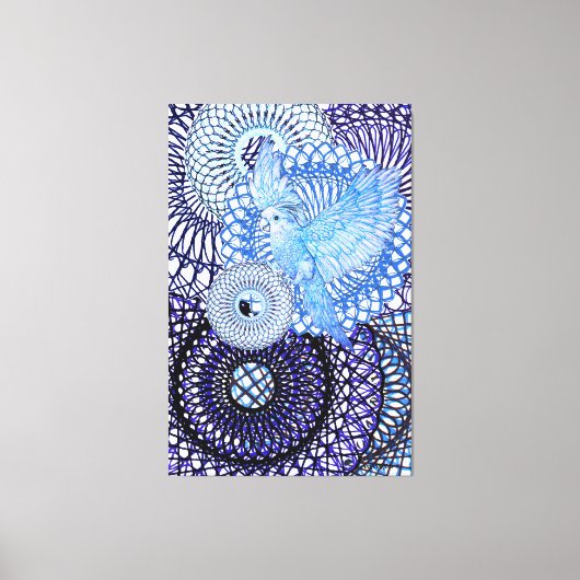 Heilparaket Leinwanddruck (Vorderseite)