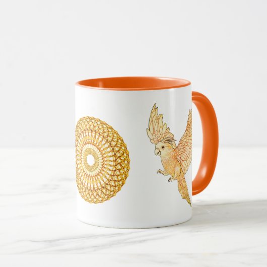 Heilparaket Tasse (VorderseiteRechts)