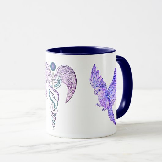 Heilparaket Tasse (VorderseiteRechts)