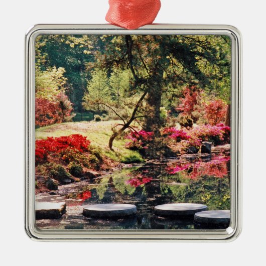 Heilpfad Silbernes Ornament (Vorne)