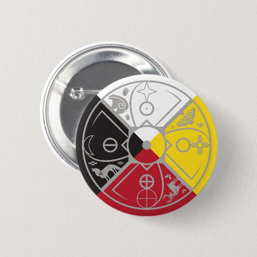 Heilrad Button (Vorne & Hinten)