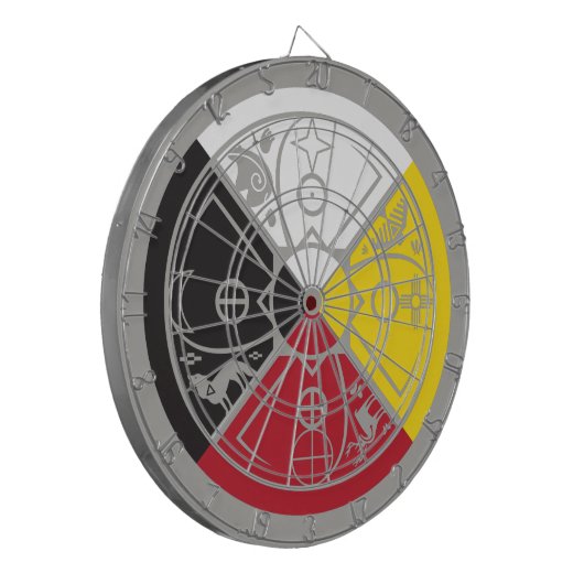 Heilrad Dartscheibe (Vorderseite Links)