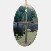 Heilskreuz Keramikornament (Rechts)