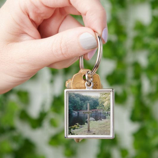 Heilskreuz Schlüsselanhänger (Hand)