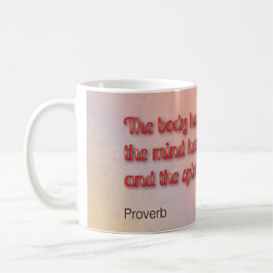 Heilsprichwort Kaffeetasse