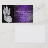 Heilsteine Energiekristalle Visitenkarte (Vorne/Hinten)