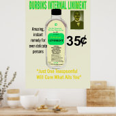 Heilt das, was Sie belastet Poster (Küche)
