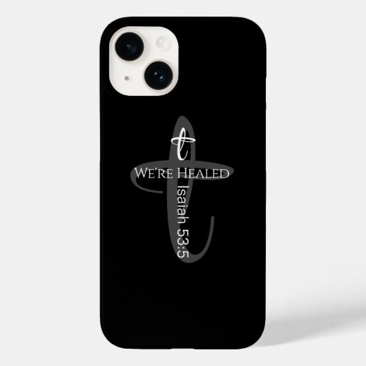 Heilt durch Jesus Bible Verse Christlicher Glaube Case-Mate iPhone Hülle (Rückseite)