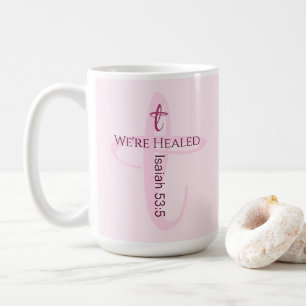 Heilt durch Jesus Bible Verse Christlicher Glaube Kaffeetasse