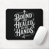 Heilt durch seine Hände Diabetes Bewusstsein Mousepad (Mit Mouse)
