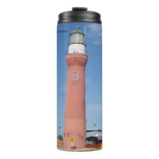 Heiltumbler am Fluss St. Johns Lighthouse Thermosbecher (Vorderseite)