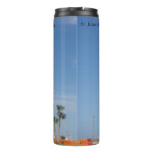Heiltumbler am Fluss St. Johns Lighthouse Thermosbecher (Rückseite)