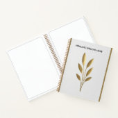 Heilung beginnt hier notizblock (Innenseite)