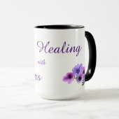 Heilung bei der Gestaltung von Blume Tasse (VorderseiteRechts)