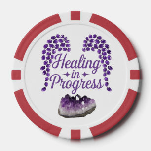 Heilung bei Fortschrittsbeladung Pokerchips
