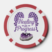 Heilung bei Fortschrittsbeladung Pokerchips (Rückseite)