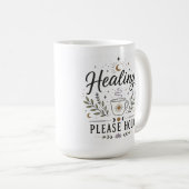 Heilung… Bitte Tasse halten (VorderseiteRechts)