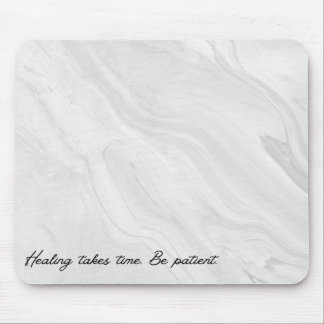 Heilung braucht Zeit Mousepad