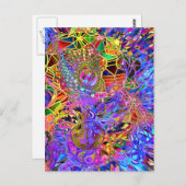 Heilung der Art Dreamtime Turtle Postkarte (Vorne/Hinten)