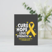 Heilung der Hoffnung Liebe Stärkung des Bewusstsei Ankündigungspostkarte (Stehend Vorderseite)