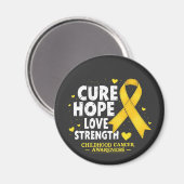 Heilung der Hoffnung Liebe Stärkung des Bewusstsei Magnet (Vorderseite/Rückseite)