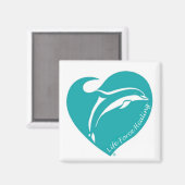 Heilung der Lebenskraft Magnet (Vorderseite/Rückseite)