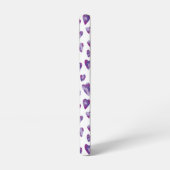 Heilung der lila Liebe Samsung Galaxy Hülle (Linke Seite)