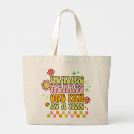 Heilung der tierärztlichen Totentasche | Tierschut Jumbo Stoffbeutel