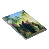 Heilung des Blinden Mannes durch Carl Bloch Notizblock (Rechte Seite)