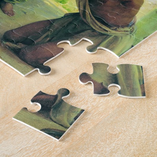 Heilung des Blinden Mannes durch Carl Bloch Puzzle (Seite)