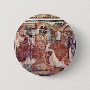 Heilung des Tauben, von Meister Von Müstair (Beste Button