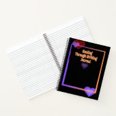 Heilung durch das Schreiben von Spiral-Notebook Notizblock (Innenseite)