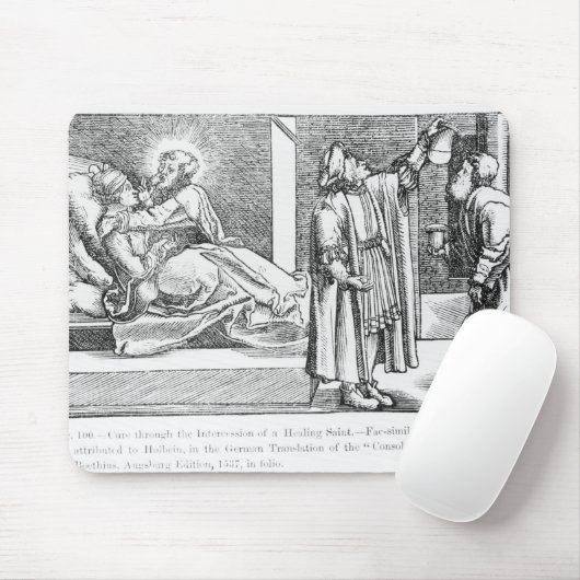 Heilung durch die Fürbitte eines Heilens Mousepad (Mit Mouse)