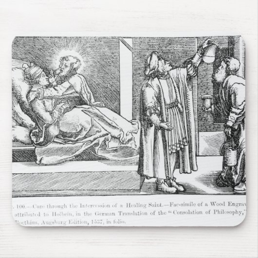 Heilung durch die Fürbitte eines Heilens Mousepad (Vorne)