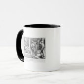 Heilung durch die Fürbitte eines Heilens Tasse (Vorderseite Links)