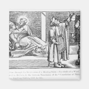 Heilung durch die Fürsprache einer Heilung Magnet