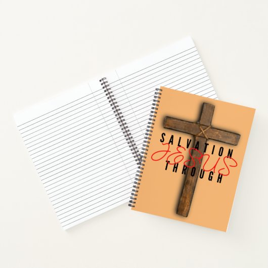 Heilung durch Jesus Orange Notizblock (Innenseite)