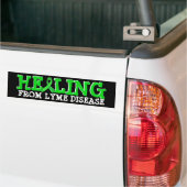 Heilung durch Lyme-Autoaufkleber Autoaufkleber (Auf Lkw)