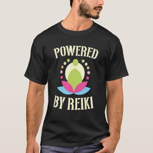 Heilung durch Reiki Practitioner Master Yoga T-Shirt (Vorderseite)