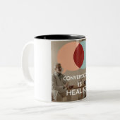 Heilung durch Verbindung: Sip mit Unity Tasse (Vorderseite Links)