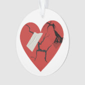 Heilung gebrochenes Herz Ornament (Vorderseite)