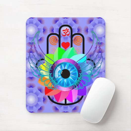 Heilung Hamsa Mousepad (Mit Mouse)