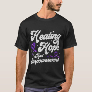 Heilung häuslicher Gewalt Bewusstsein T-Shirt