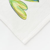 Heilung Herz Chemo Blanket Fleecedecke (Ecke)