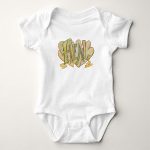 Heilung Herz Word Art Baby Kleidung Baby Strampler