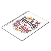 Heilung im Blut Arzt Bluthochdruck Medizin Notizblock (Linke Seite)