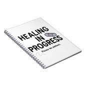 Heilung im Gange - Journal Notizblock (Rechte Seite)