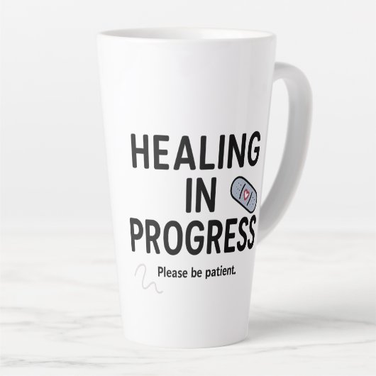 Heilung in Gang - Tasse (Rechte Ecke)