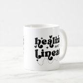 Heilung ist kein linearer Kostenvoranschlag für ps Kaffeetasse (VorderseiteRechts)