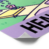 Heilung ist kein lineares Poster - Inspirationswan (Ecke)